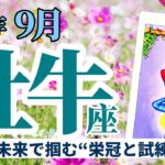 【牡牛座9月】忍耐の先に後光が差し✨栄冠👑を手にしたあなたへ舞い込む挑戦‼️💐💎タロット&オラクル《週ごと》