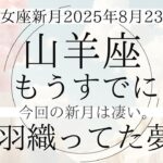 【山羊座♑︎】乙女座新月 驚きの絶好のアップデート！上手くやらなくても具現化していた特別な新月！もう夢は夢じゃなくて現実です。