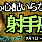 【射手座】♐️2025年9月1日の週♐️しっかり地に足がついている時。だから、今は何も心配いらない。いて座。タロットリーディング