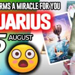Aquarius ♒️😇GOD PERFORMS A MIRACLE FOR YOU❗🙌 horoscope for today AUGUST 25 2025 ♒️ #aquarius tarot