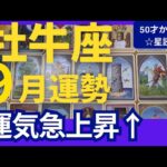 【牡牛座♉️9月運勢】うわっすごい！個人鑑定級のグランタブローリーディング✨あきらめていたことが復活する兆し！運気急上昇のミラクルチャンス到来　（仕事運　金運）タロット＆オラクル＆ルノルマンカード