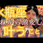 水瓶座🌏凄い流れ来ました😳大きな変化の波が一気に来る‼️凄い導き✨完全ステージ移行🌈【個人鑑定級】先読み深掘りリーディング#アファメーション#潜在意識#水瓶座
