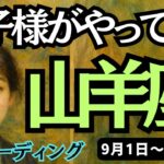 【山羊座】♑️2025年9月1日の週♑️王子様がやって来る。私の生活は根こそぎ、変化していく時。やぎ座。タロットリーディング
