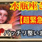 【今❗️目に止まった水瓶座さんへ⚡️】９月は❗️整理整頓でスッキリするタイミング😱本当にすごい時期にいます🩷ガッツリ読み解きました🃏