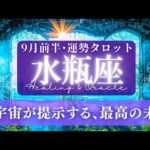 【水瓶座】9月前半／凄すぎる😱大･大満足の結果！「超えられない」を突破！✨🕊🌠【タロット】【運勢】【占い】【みずがめ座】