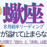 蠍座♏️8月前半💫超絶神回❗️無敵モードで大々的に活躍出来る時❗️多くの実りと止まらない豊かさを受け取るのは蠍座さん、あなたです❗️