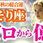 【2025 蠍座の秋】2025年9月10月11月さそり座はゼロから億へ！
