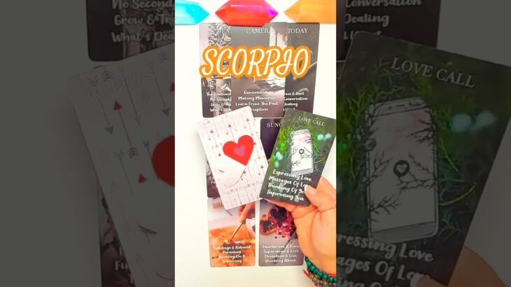 EXPECT TO HEAR FROM THEM…#scorpiotarotreading #tarot #love #shorts