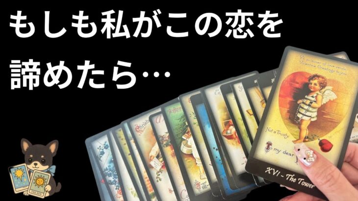 【あの人はどう思う⁉️追いかけてくる⁉️私は辛いの⁉️😭】もしこの恋を諦めたら…