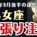 【乙女座】 2025年9月後半 おとめ座の運勢 「欲張り注意」