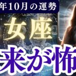 【乙女座】2025年10月 おとめ座の運勢「未来が怖い」