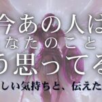 今あの人はあなたのことをどう思ってる？あの人の気持ち・伝えたいこと 【 恋愛 タロット オラクル カード 占い 】
