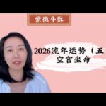 2026流年运势（五）：空宫坐命｜紫微斗数｜流年运势｜丙午年