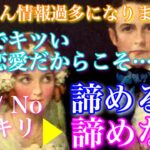【🦋皆さん情報過多になります💞】Yes/Noハッキリ。マジでキツい恋愛だからこそ…諦める？諦めない？🦋