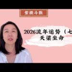 2026流年运势（七）：天梁坐命｜紫微斗数｜流年运势｜丙午年｜天梁星