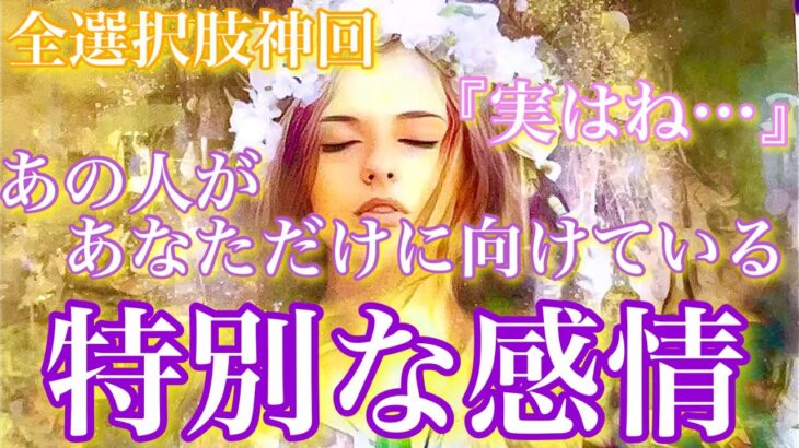 【🦋全選択肢神回💞】『実はね…』あの人があなただけに向けている特別な感情🦋