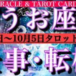 うお座♓️休み明け仕事運編💫9月24日から10月5日までタロット1日1枚引き！転機は？チャンスは？安定感抜群🔥