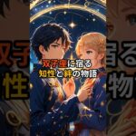 【予告】双子座に宿る知性と絆の物語#星座#生い立ち#本編は12時に公開 #歴史#双子座