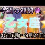乙女座♍️さん⭐️9月15日(月)〜9月21日(日)🔮運命的な展開が来る‼️お仕事や人間関係も好調🌈