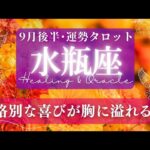 【水瓶座】9月後半／運気の切り替わりっぷりがすごい！何かお祝い事の気配も！🌝✨🕊【タロット】【運勢】【占い】【みずがめ座】