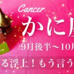 かに座♋️2025年9月後半〜10月前半🌝 かに座さん、抜ける！ここから本当に明るい、全身で受け止めて、溢れる喜びと心底の安堵感
