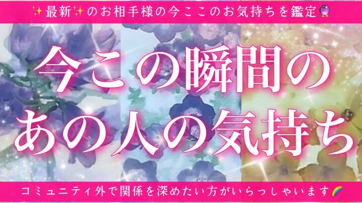 【最新✨恋愛💖】今この瞬間のあの人のあなた様へのお気持ち🔮🦋的中率が高いと言われるルノルマンカードにタロットも併用しズバリ鑑定します✨
