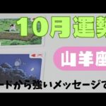 【山羊座】10月の運勢🌈▼タロットカード&オラクルカード&ルノルマンカード占い