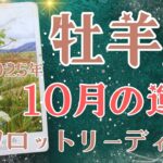 牡羊座さん♈️2025年10月の運勢タロットリーディング✨仕事運・金運・対人運も見ました✨