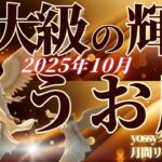 10月の運勢🦋うお座　実はもうすぐ…！幸せになる前兆✨あなた本来の輝きを取り戻す！NOと言う勇気を持ってみる(お金・仕事・人間関係)