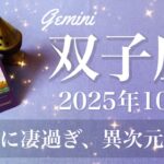 【ふたご座】2025年10月♊️ ふたご座さん…ガチで応援来る！結果が出るとき、流れが変わる、逆転と復活、力強い味方の登場、