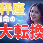 天秤座♎️10月の運勢｜【易経】が示す大転換！制限から解放される月