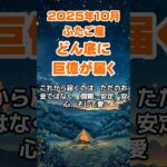 【双子座】2025年10月のふたご座の運勢～どん底に巨億届く～ #双子座 #ふたご座 #双子座の運勢