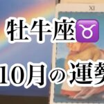 牡牛座♉️10月の運勢【タロット】