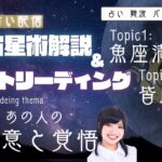 【恋愛タロット2択】あの人の決意と覚悟【西洋占星術】