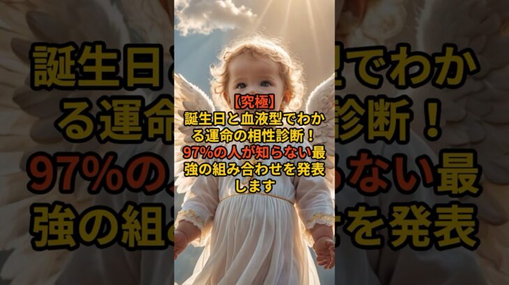 誕生日占い×血液型『究極の相性診断』