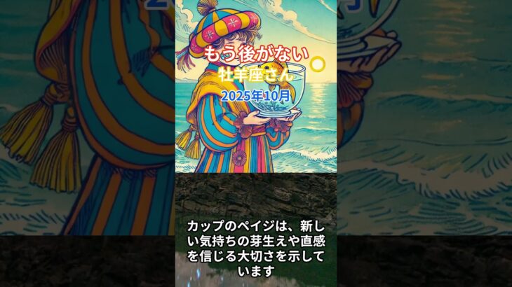 【牡羊座】2025年10月のおひつじ座の総合運。#牡羊座 #おひつじ座