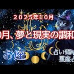 【うお座 2025年10月の運勢】占い猫Aruの星占い🌙 総合運・恋愛・金運・仕事・健康・ラッキーガイド