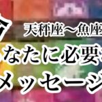 リアルカードリーディング✨あなたに必要なメッセージ✨天秤座〜魚座