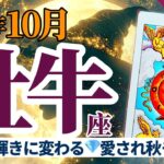 【牡牛座10月】逆境に動じない心が💎最高のモテ期を呼び込む🌈タロット&オラクル《週ごと》