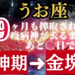 うお座【59ヶ月】続いた《厄神期》の終焉!!優しさを搾取してきた”疫病神”が去り、あなたの愛が豊かさに変わる【金運と開運】