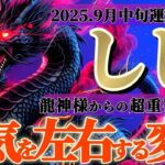 獅子座さんへ9月中旬🐉龍神様の御告げ【ここまで！？ビックリする程の追い風が吹く😲✨】✡️キャラ別鑑定付き✡️　