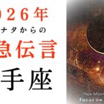 【大至急】射手座💫2026年のアナタが伝えたいこと！2025年タロット占い