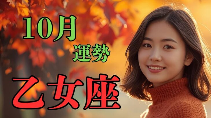 【乙女座】2025年10月・環境や人間関係を見直す好機