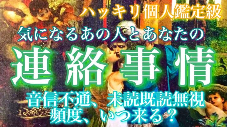 【🦋ハッキリ個人鑑定級💞】気になるあの人とあなたの連絡事情に対する思い-音信不通、連絡頻度、未読既読無視、いつ来る?🦋