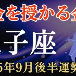 【双子座】2025年9月後半のふたご座の運勢～大金を授かる金運～