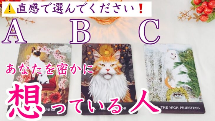 【イニシャル】あなたを密かに想っている人❣️タロット、タロット占い、恋愛