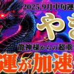 山羊座さんへ9月中旬🐉龍神様の御告げ【アナタは強運👑人との出逢いで開運が加速する】✡️キャラ別鑑定付き✡️　