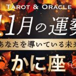 【蟹座♋️11月運勢】やっぱり蟹座さんは凄かった👏ぜひ最後まで観てください！終盤感激の嵐です✨ タロット＆オラクル／Tarot&Oracle card reading／Cancer