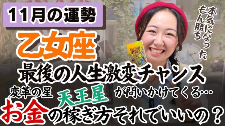 もっと自由に羽ばたくんだー!!の劇的流れ【乙女座11月の運勢】