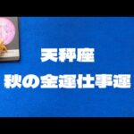 10月11月天秤座金運仕事運：あなたは素晴らしい力と才能を持っている。心配や不安を手放すことで評価が上がる。